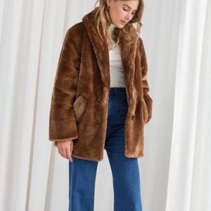 & Other Stories Faux Fur Coat (SALE! TODAY ONLY)